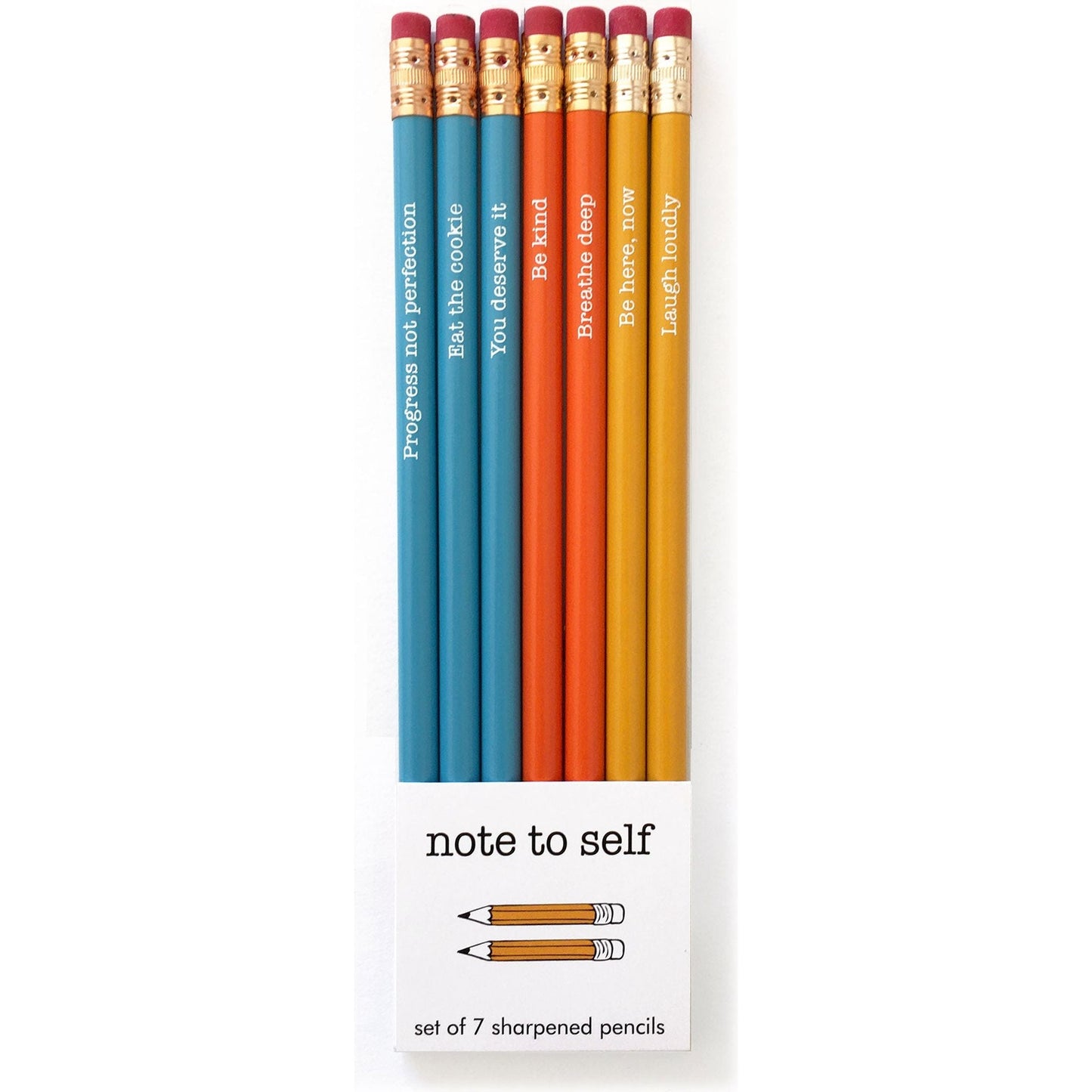 Pencil Set - Note to Self