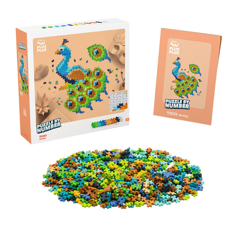 Puzzle By Number® - Peacock