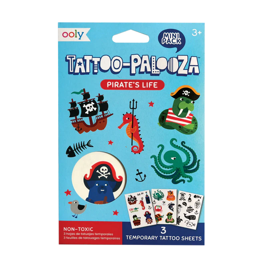 Mini Temporary Tattoos - Pirate's Life