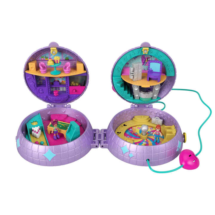Polly Pocket Dolls Double Play Skating Compact