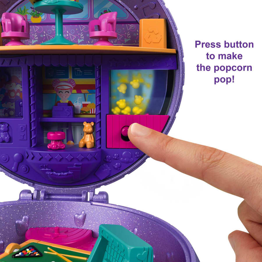Polly Pocket Dolls Double Play Skating Compact
