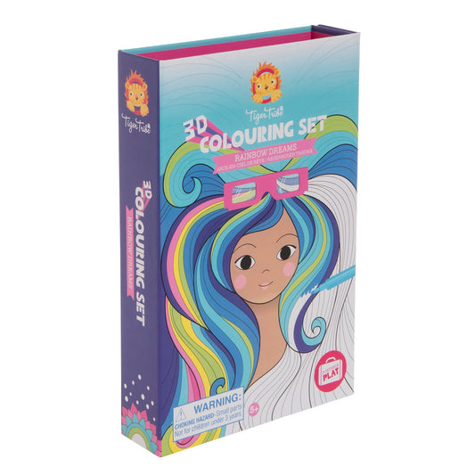 3D Coloring Set - Rainbow Dreams