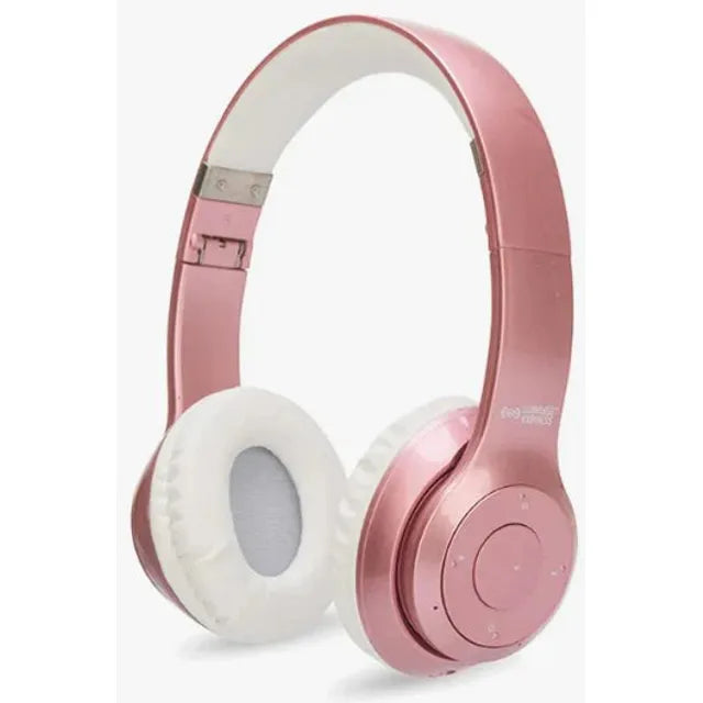 Stereo Bluetooth Head Phones - Rose Gold