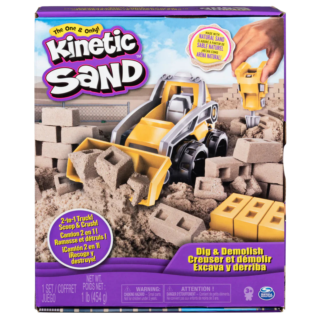 Kinetic Sand Dig & Demolish