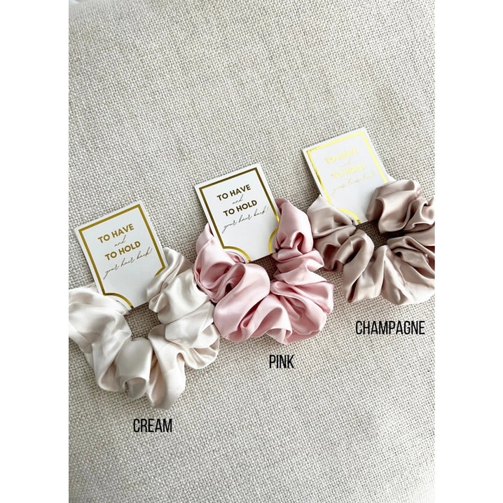 Satin Soft Scrunchies