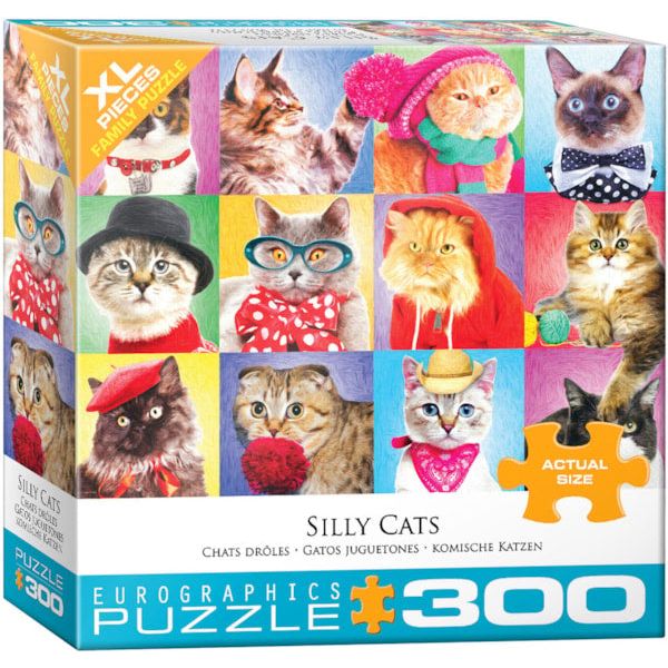 Silly Cats Puzzle