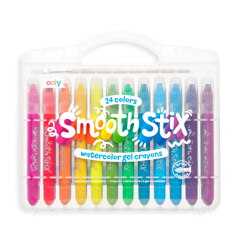 Smooth Stix Watercolor Gel Crayons - Set of 24
