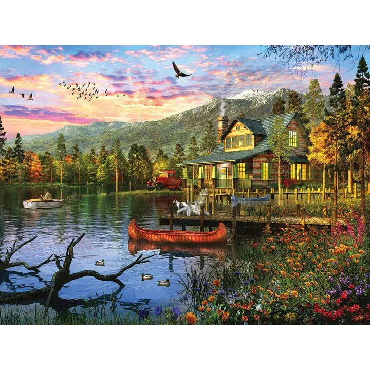 Sunset Cabin Puzzle