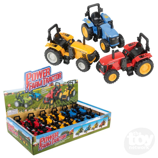 Pull Back Farm Tractor
