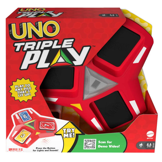 UNO Triple Play Card Game